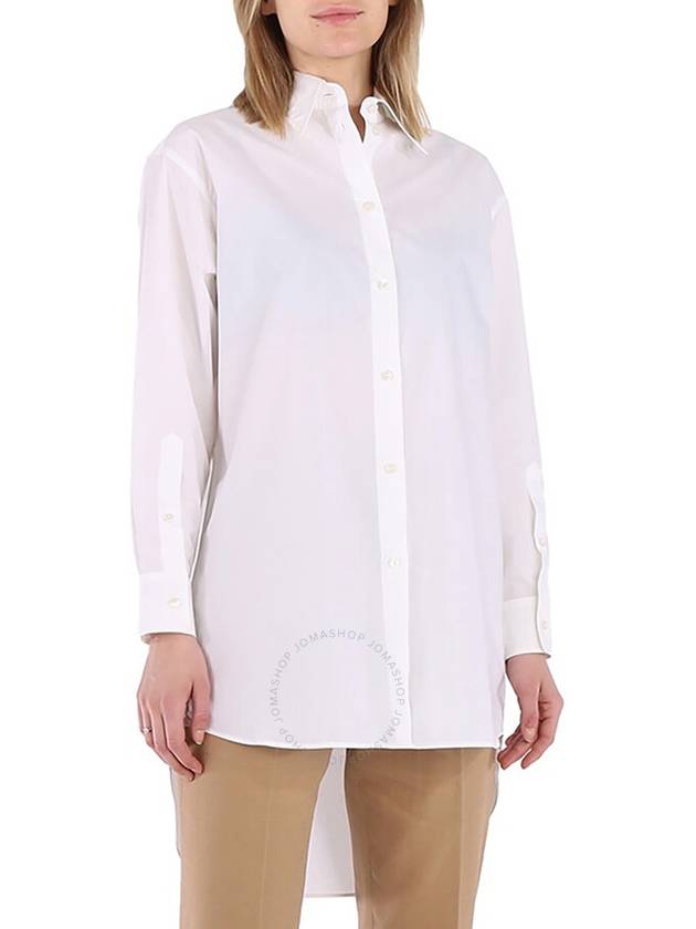 MM6 Women's Convertible Shirt White - MAISON MARGIELA - BALAAN 2