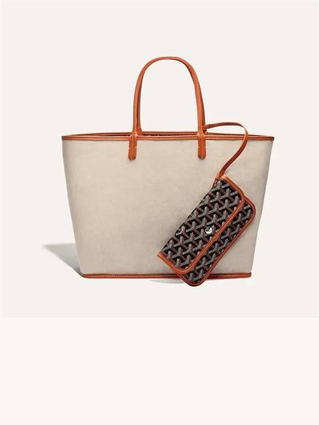 Saint Louis Saint Louis PM Tote Bag Black Tan - GOYARD - BALAAN 5