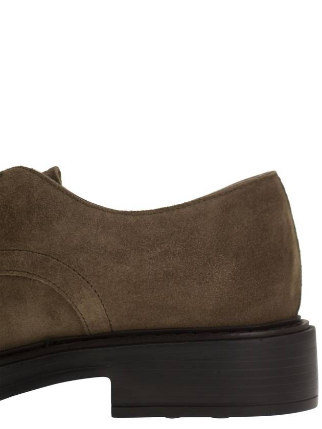 Suede lace-up - TOD'S - BALAAN 7