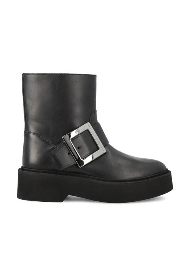 Viv Rangers Biker Boots Black - ROGER VIVIER - BALAAN 1