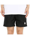 Men's Logo Nylon Swim Shorts Black - MONCLER - BALAAN 3