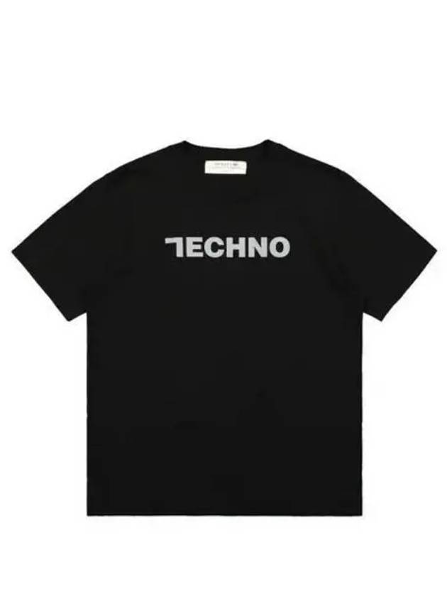 Techno Short Sleeve T-Shirt Black - 1017 ALYX 9SM - BALAAN 2