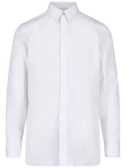 Men's Cotton Long Sleeve Shirt White - GIVENCHY - BALAAN 2