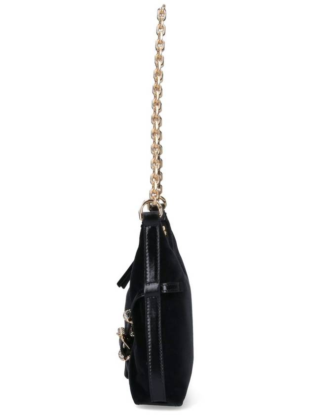 Voyou Party Shoulder Bag Black - GIVENCHY - BALAAN 5