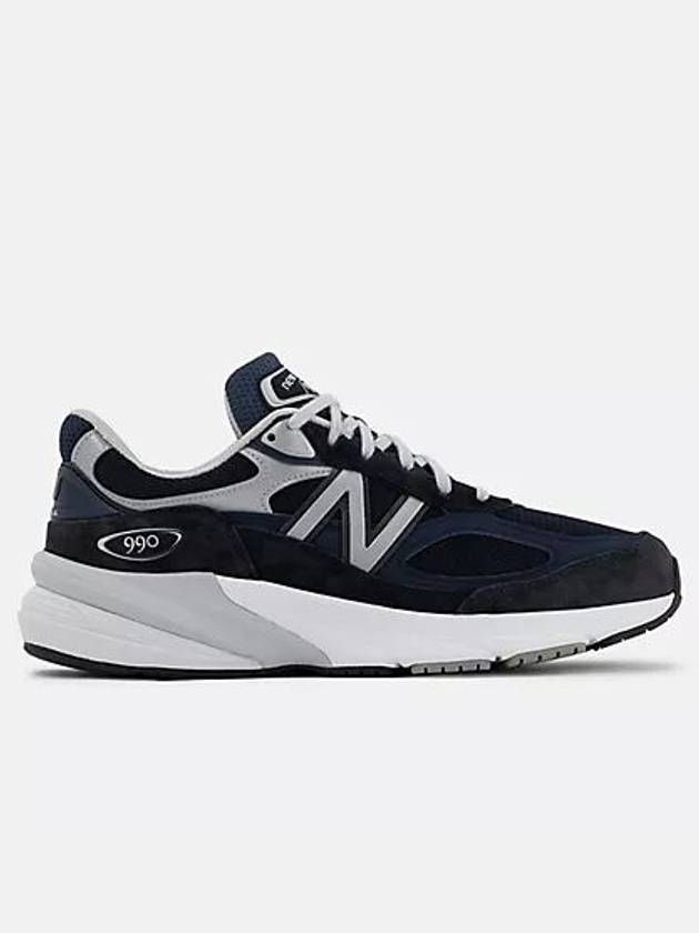 990v6 Low Top Sneakers Navy - NEW BALANCE - BALAAN 2