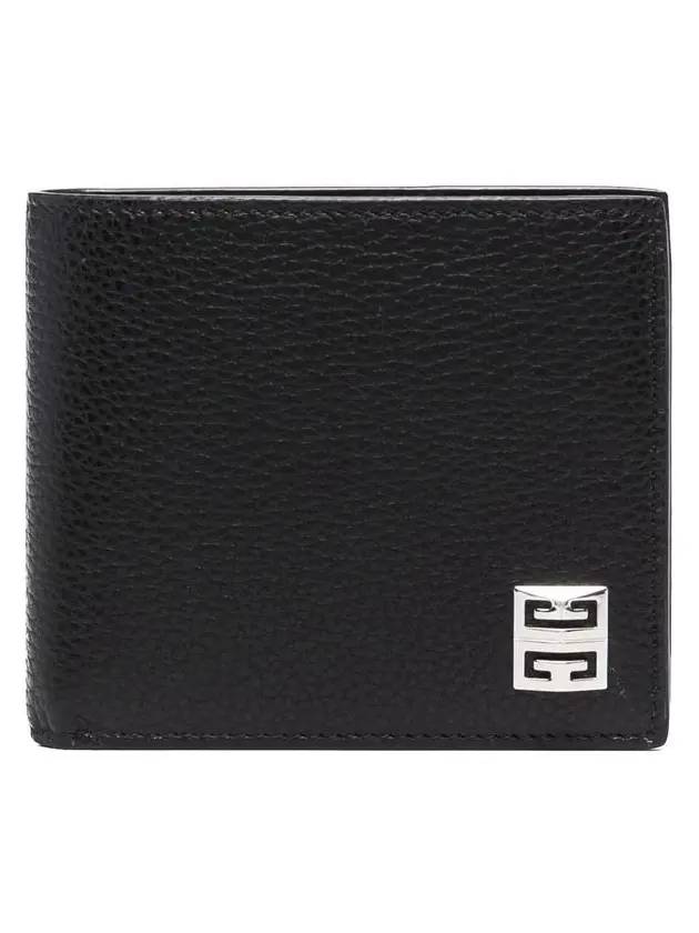 4G Logo Half Wallet Black - GIVENCHY - BALAAN 1