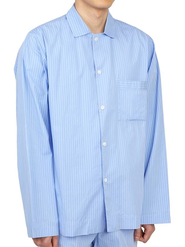 poplin long-sleeved shirt pinstripe - TEKLA - BALAAN 4