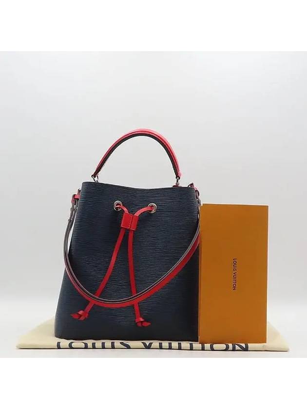 M54367 Indigo Epi Leather Neonoe Bucket Bag 2WAY - LOUIS VUITTON - BALAAN 1