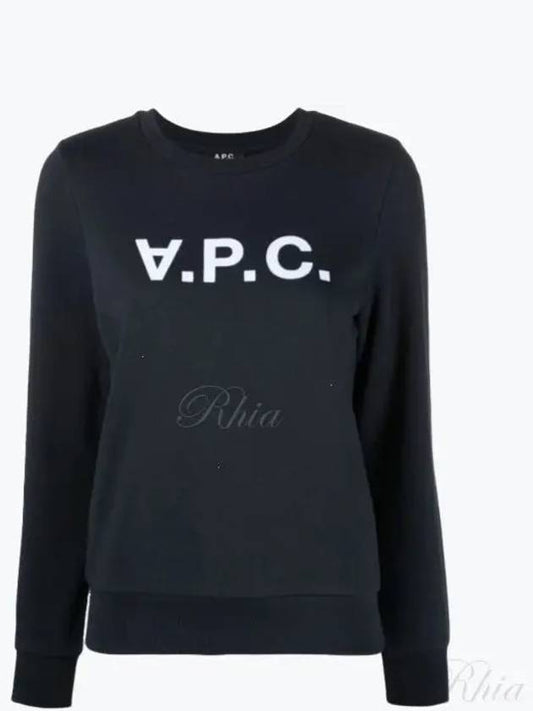 VPC Logo Sweatshirt Navy - A.P.C. - BALAAN 2