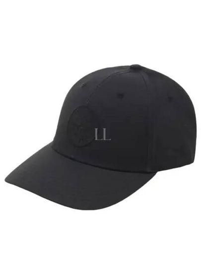 99661 Cotton Rep 6 Panel Ball Cap Black - STONE ISLAND - BALAAN 2