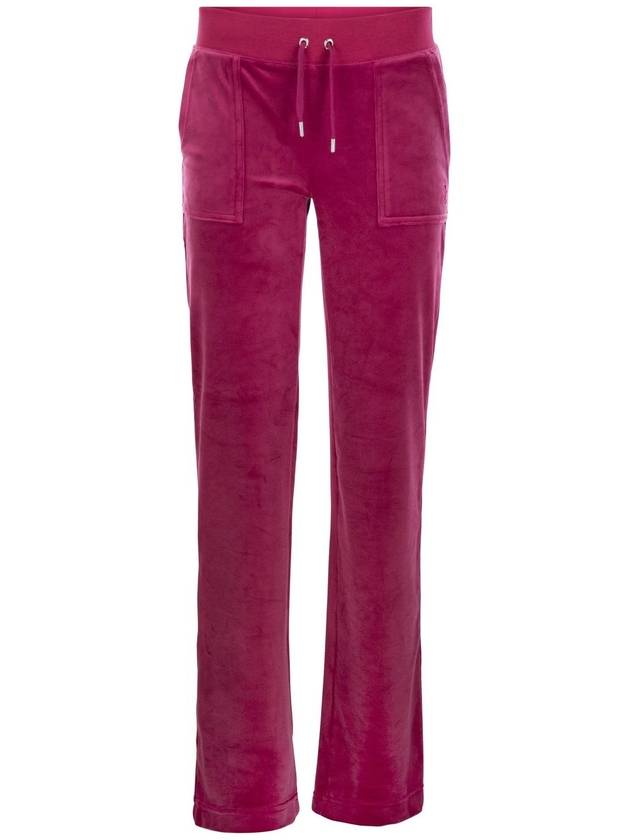 Cotton velvet trousers - JUICY COUTURE - BALAAN 1