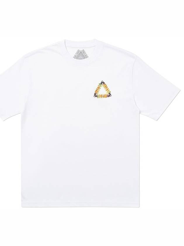 Tri Pumping T Shirt White - PALACE - BALAAN 2