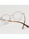 Eyewear Gancini Crystal Cat Eye Eyeglasses Gold - SALVATORE FERRAGAMO - BALAAN 5