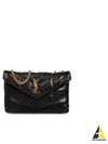 Toy Puffer Quilted Lambskin Tote Bag Black - SAINT LAURENT - BALAAN 2