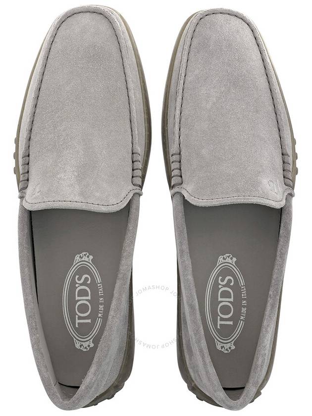 Tods Men's Grey Suede Gommino Loafers, Brand Size 5.5 ( US Size 6.5 ) - TOD'S - BALAAN 3