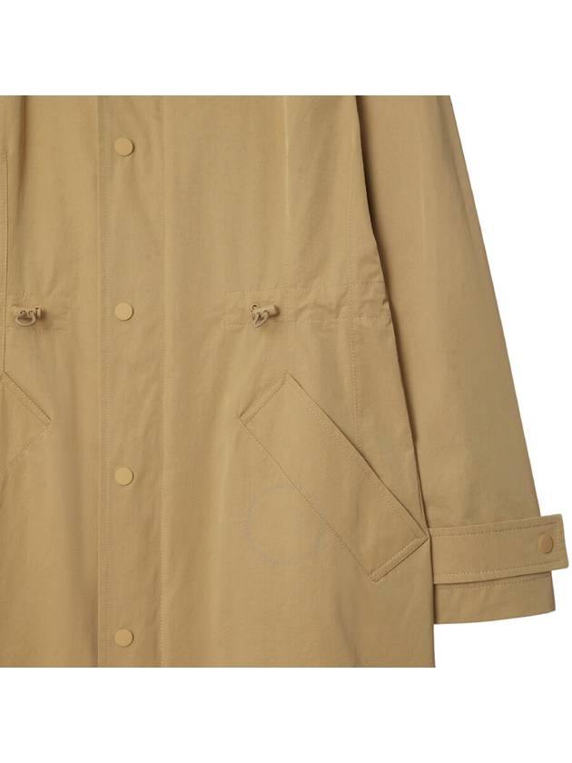 Whitby Nylon Cotton Parka Flax - BURBERRY - BALAAN 3