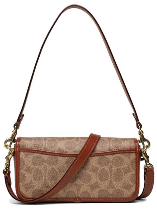 Studio 20 Signature Canvas Shoulder Bag Brown - COACH - BALAAN 5