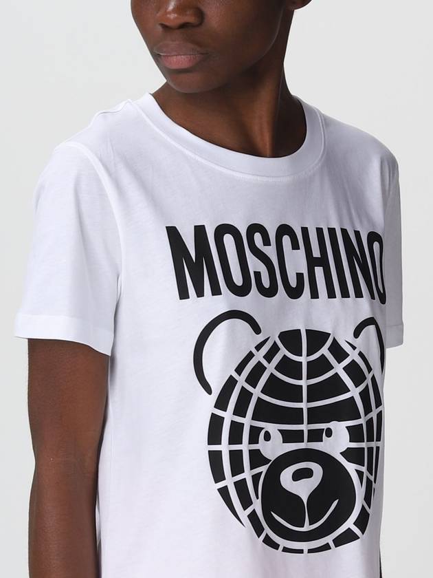 T-shirt Moschino Couture in cotone stampato - MOSCHINO - BALAAN 4