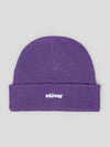 Italian Cuff Beanie Grape - STUSSY - BALAAN 3