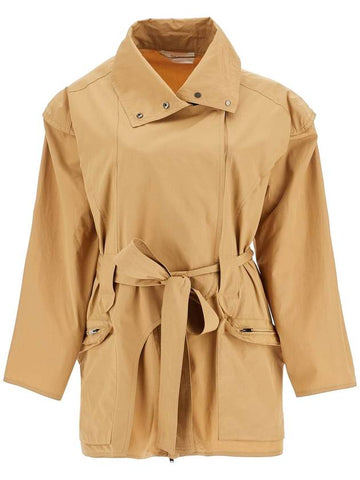 "cotton pierrick coat with belt" - THE ROW - BALAAN 1