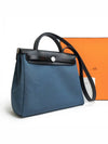 Herbag Zip 31 Tote Bag Blue - HERMES - BALAAN 2