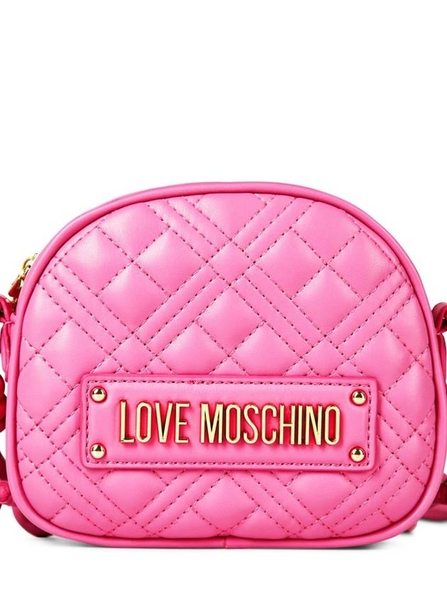 Quilted Logo Shoulder Bag - MOSCHINO - BALAAN 3