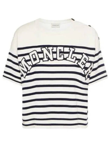 24 9C00006 M1367 P07 Logo Tee - MONCLER - BALAAN 1