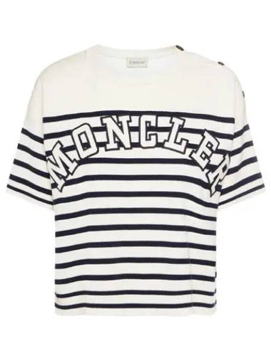 24 9C00006 M1367 P07 Logo Tee - MONCLER - BALAAN 1