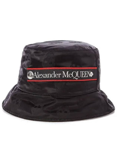 Logo Band Skull Bucket Hat Black - ALEXANDER MCQUEEN - BALAAN 2