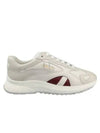 Outline Leather Low-Top Sneakers White - BALLY - BALAAN 2