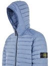 Loom Woven Chambers R-Nylon Down-TC Packable Jacket Light Blue - STONE ISLAND - BALAAN 2