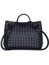 Andiamo Medium Tote Bag Black - BOTTEGA VENETA - BALAAN 5