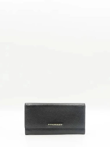 black long wallet - BURBERRY - BALAAN 1