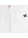 Embroidered Logo Classic Polo Shirt White - VIVIENNE WESTWOOD - BALAAN 5