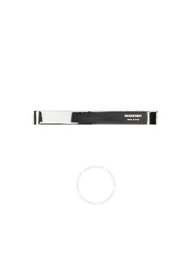 Burberry Palladium-Plated Logo-Detail Tie Pin - BURBERRY - BALAAN 2