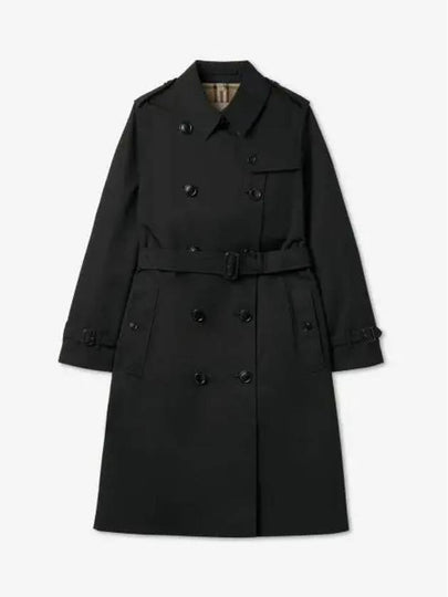 Kensington Trench Coat Black - BURBERRY - BALAAN 2