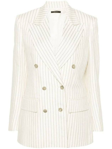 Tom Ford Wallis Double-Breasted Jacket Clothing - TOM FORD - BALAAN 1