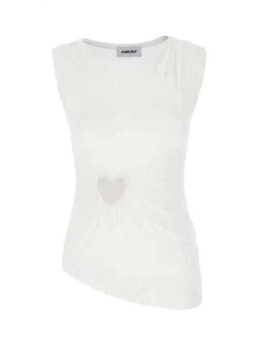 Ambush heart cut out asymmetric tank top - AMBUSH - BALAAN 1