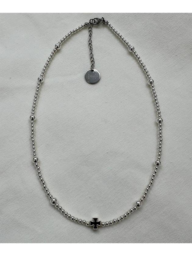 Silver cross necklace - BLEAK BAKE - BALAAN 1