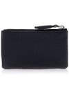 Gancini Zipper Card Wallet Black - SALVATORE FERRAGAMO - BALAAN 4