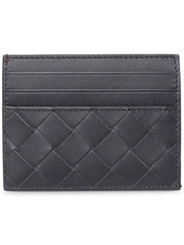 Intrecciato Leather Card Wallet Espresso - BOTTEGA VENETA - BALAAN 2