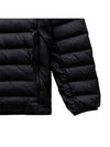 Loom Woven Chambers R-Nylon Down-TC Light Hoodie Down Jacket Black - STONE ISLAND - BALAAN 6