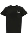 24SS Baseball Logo TShirt Black 8C000 05 829HP 999 - MONCLER - BALAAN 2