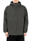 Men s Favoni Canvas Hooded Jacket Khaki Brown SNM 919 MOSS - STUDIO NICHOLSON - BALAAN 1