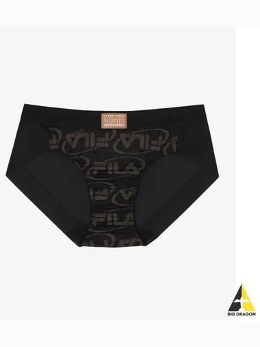 UNDERWEAR New Heritage Logo Print Draw FI4DRG1442FBLK - FILA - BALAAN 1