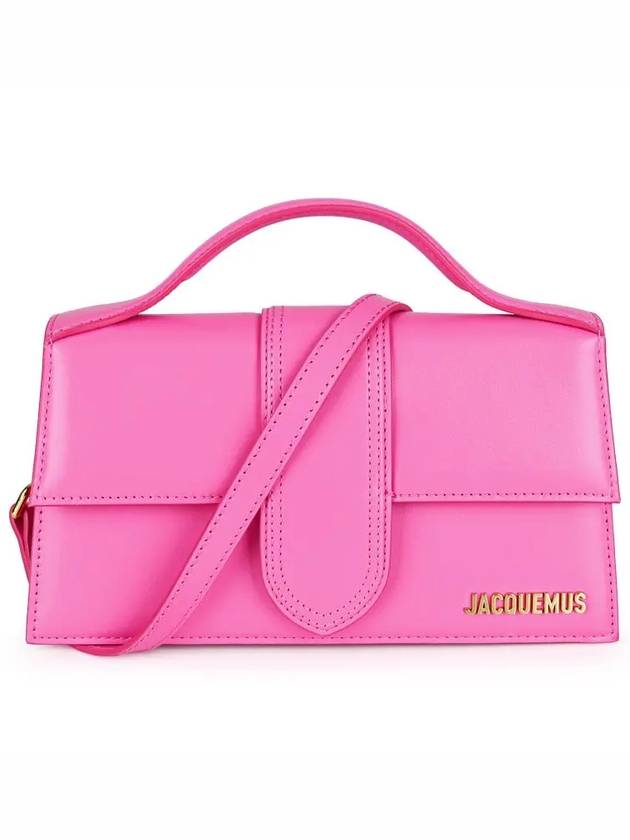 Le Grand Bambino Flap Cross Bag Neo Pink - JACQUEMUS - BALAAN 3