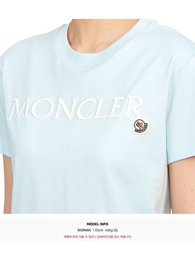 Women s short sleeve t shirt 8C00006 829HP 70S - MONCLER - BALAAN 6