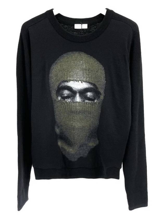 Kanye Mask Knit Top Black - IH NOM UH NIT - BALAAN 2