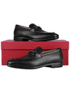 Men's Gancini Loafer Black - SALVATORE FERRAGAMO - BALAAN 11