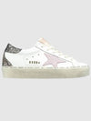 High Pink Star Glitter Low Top Sneakers White - GOLDEN GOOSE - BALAAN 2